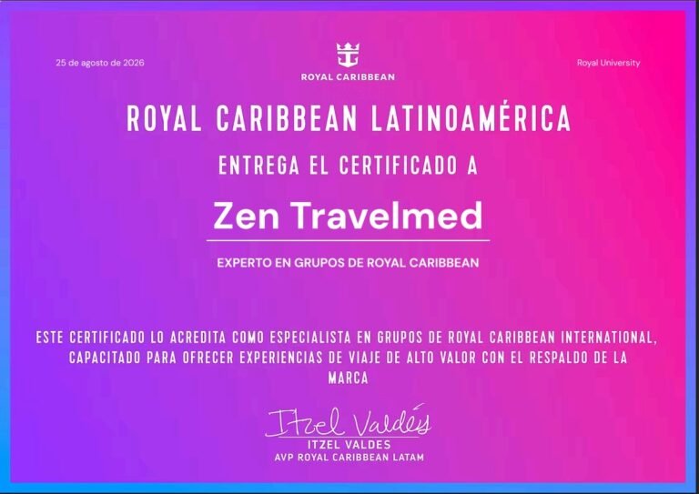 certificados zentravel medellín